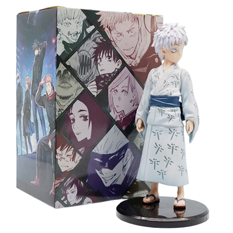 Аниме Jujutsu Kaisen, экшн-фигурки, игрушки, манга Gojo Satoru, фигурки GK, статуя 18 см, коллекционная модель, кукла, орнамент, подарок для детей