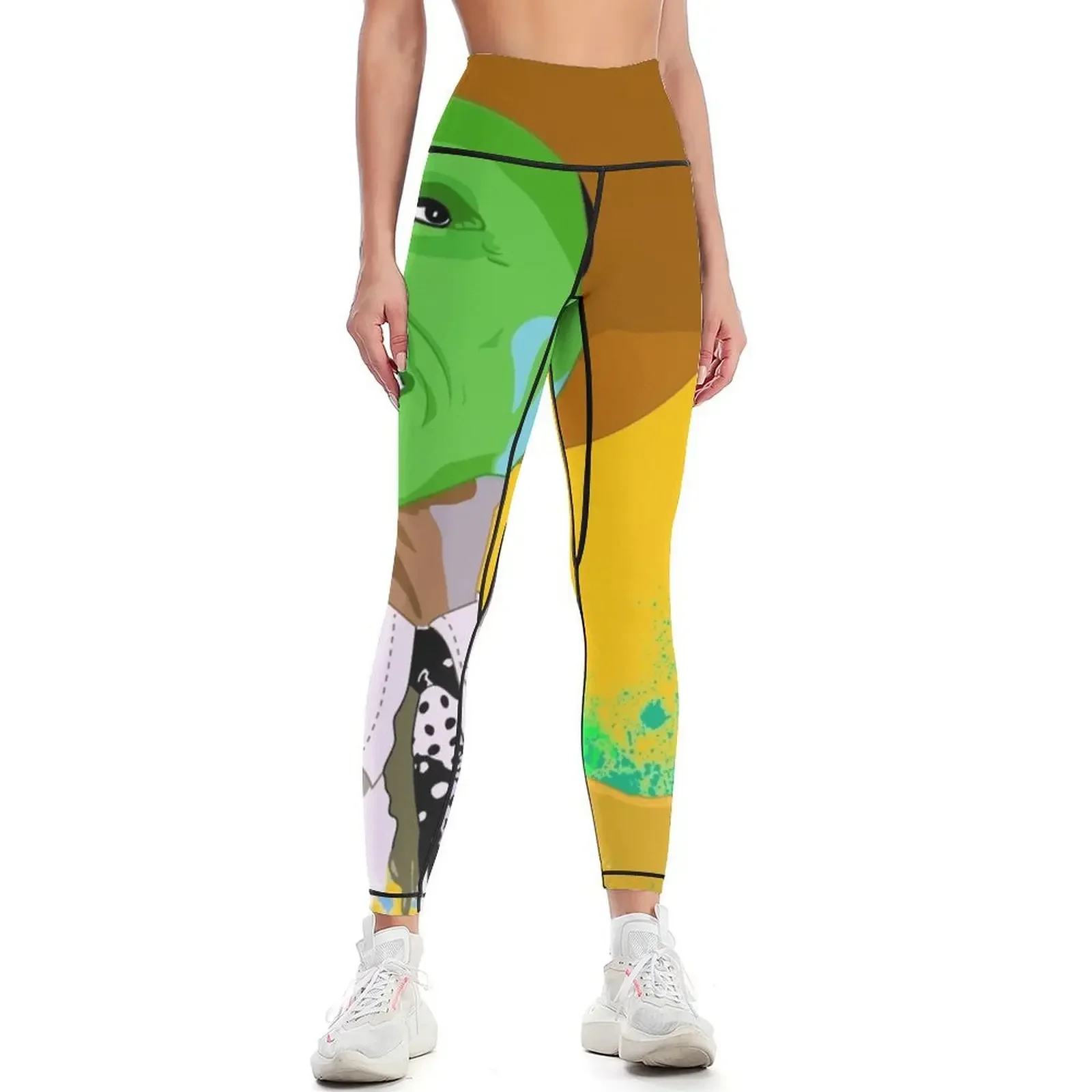 

The Mask Leggings Female legging pants sportswear woman gym 2025 Sports pants woman Legging sexy woman Womens Leggings