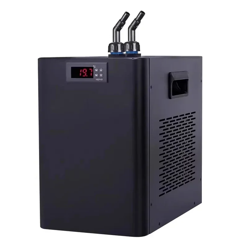 500L Aquarium Chiller 132Gal 1/2 Water Chiller for Hydroponics System Ice Bath Home Use Axolotl Fish Coral Shrimp with Pump