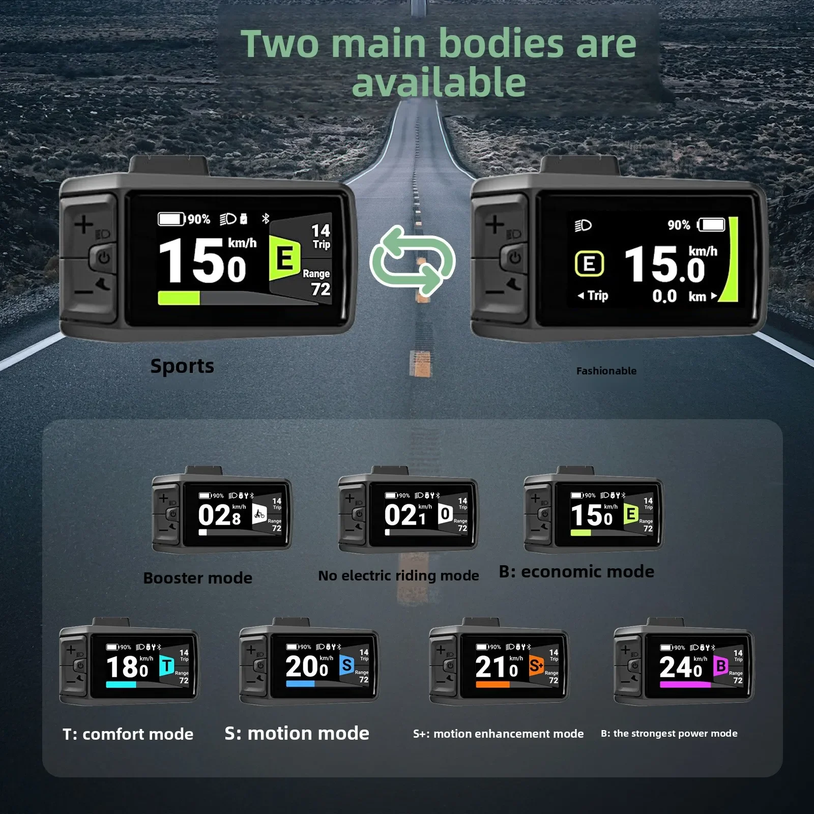 Strumento motore DPC080 per motore centrale con protocollo CAN M620 510 620 560 BBS