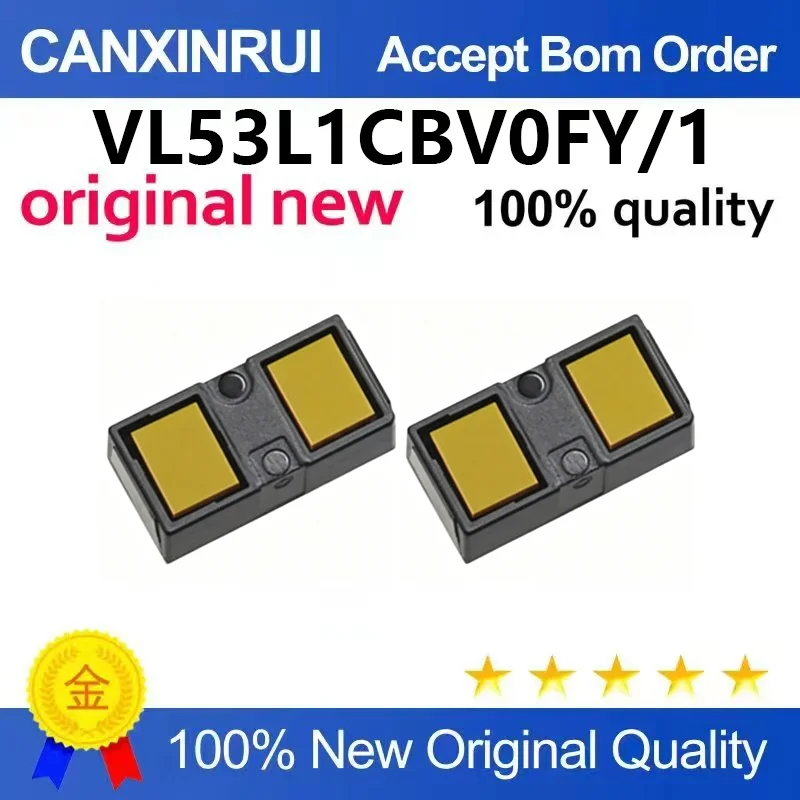 (5pcs-100pcs)Brand new original VL53L1CBV0FY/1 LGA-12 time-of-flight distance sensor