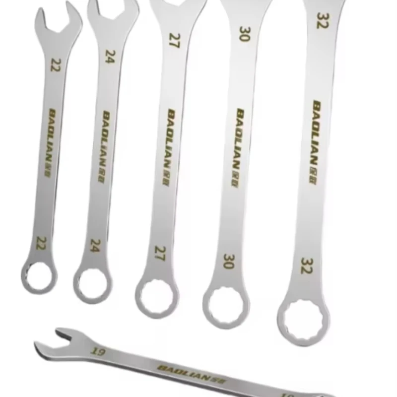 Ultra-Thin 4-27MM Ratchet Open End Wrench Dual-Purpose Universal Spanner for Bicycle Motorcycle Car Repair Tool