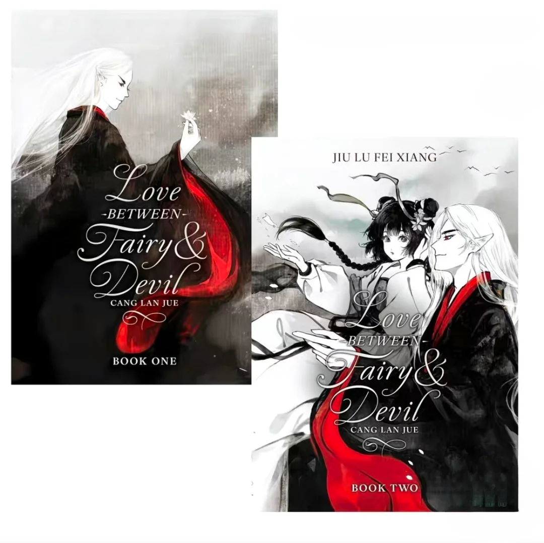 

1 book Love Between Fairy and Devil (Cang Lan Jue) by Jiu Lu Fei Xiang - Vol.1 / Vol.2, Chinese Fantasy Romance Novel Paperback