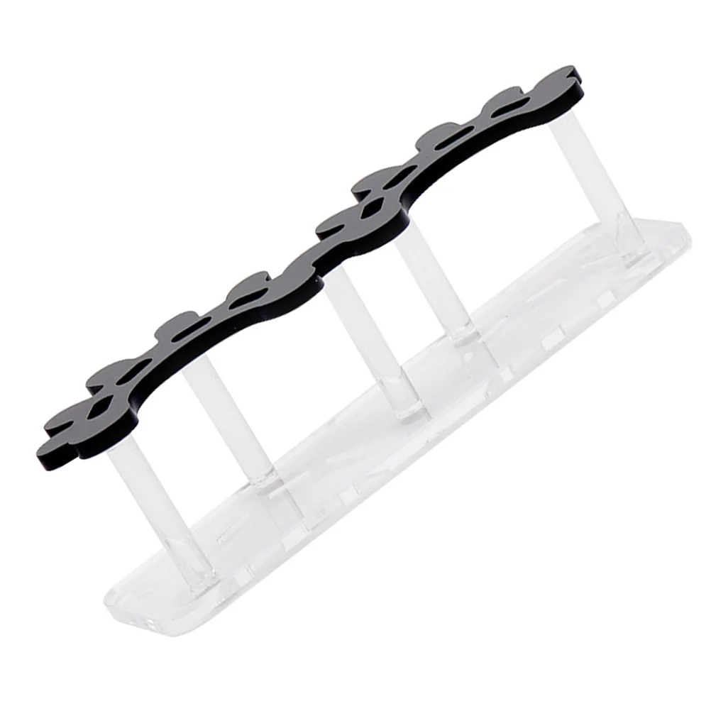 

Acrylic Tweezers Holder Lash Shaped Design Lash Extension Organizer Clear Display Stand for Eyelash Tools Beauty Salon Use