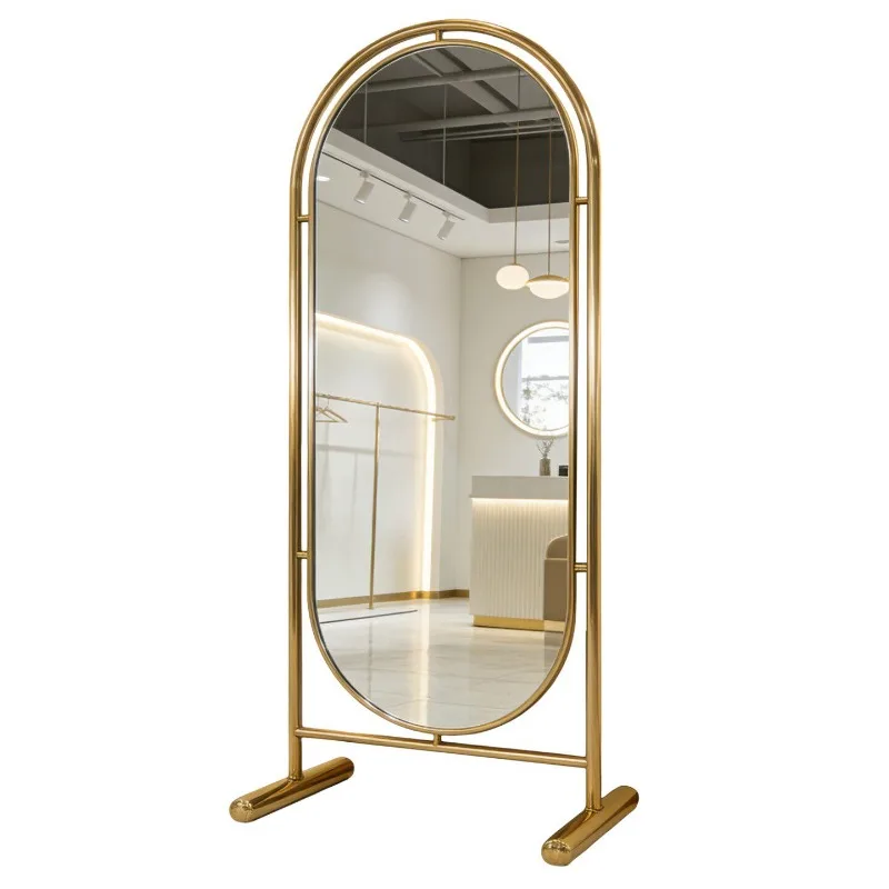 fitting  full-body  light luxury fitting clothing store fitting