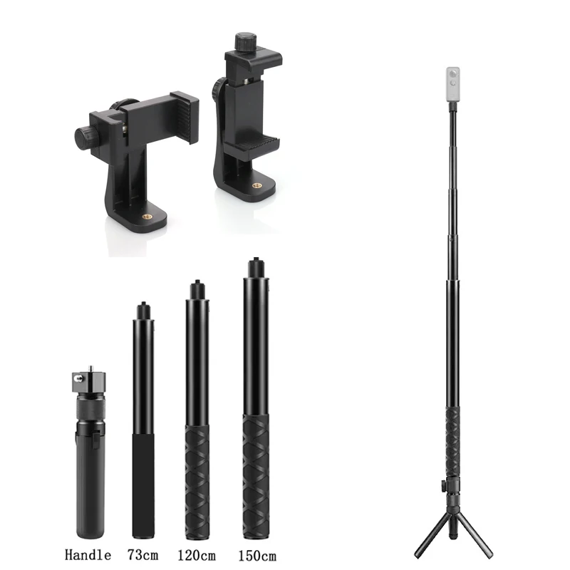 

Bracket Phone Holder Tripod Stand for iPhone 17 Pro Max / 17 Pro/ 17 Air / 17 Universal Phone Clip for 1/4" Screw Holes Adapter