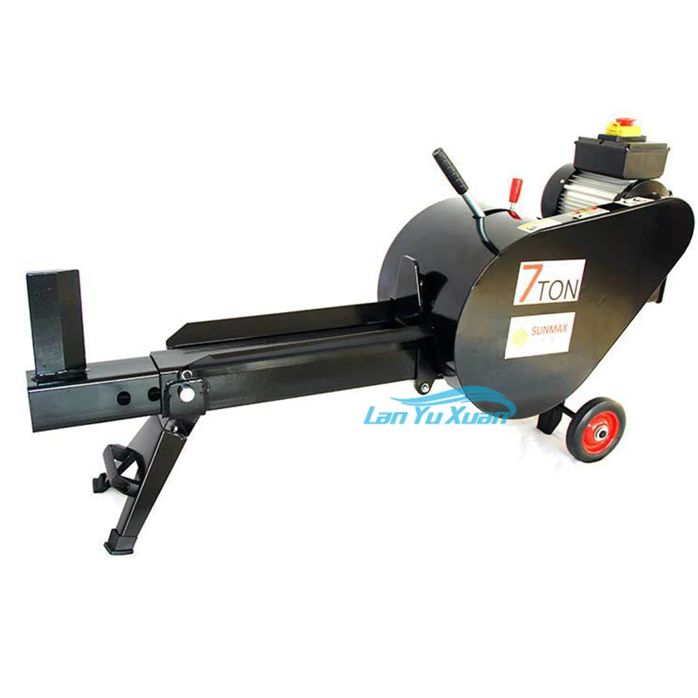 HENGLAI Small electric hydraulic wood splitting machine agricultural miscellaneous  processing 