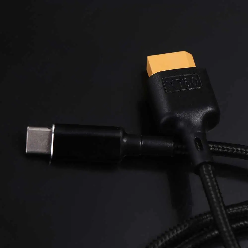 

Adapter Wire XT60 To Type-C Fast Charging Cable 100W 20V 5A XT60 To Type-C Adapter Cable 50cm/1m SC100 Protocol