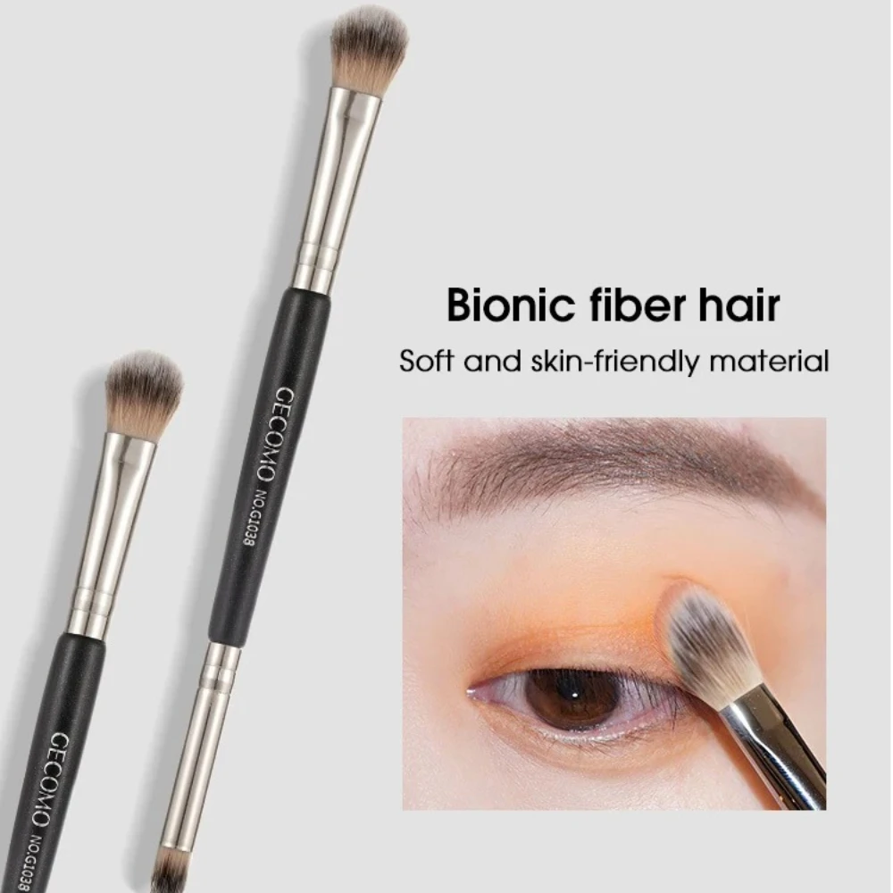 Double-headed painting eyeshadow brush novice makeup brush soft hair does not eat powder natural dizzy dye easy makeup