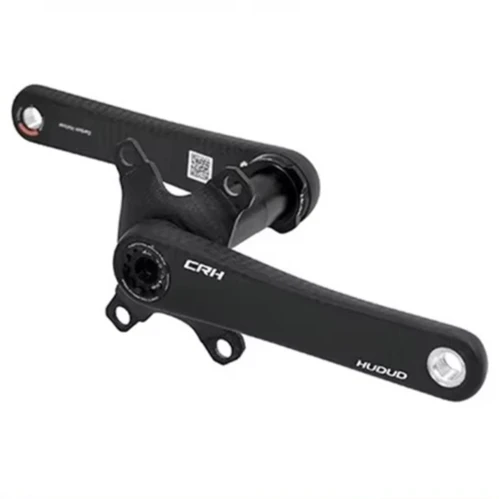 24MM Titanium Axle Core Crank Ultra Light Road GRAVEL Bike Carbon Fiber 155-172.5mm Bicycle Crank Set