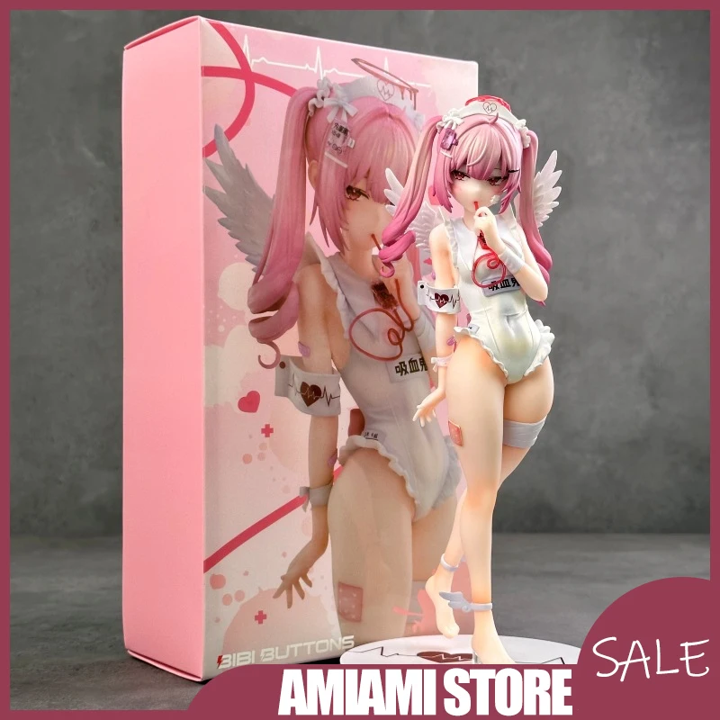

24cm Trainee Nurse Tsukiyomi Ai Anime Girl Figure Desktop PC Case Model Statue Ornament Decoration Collectible Gift for Fan