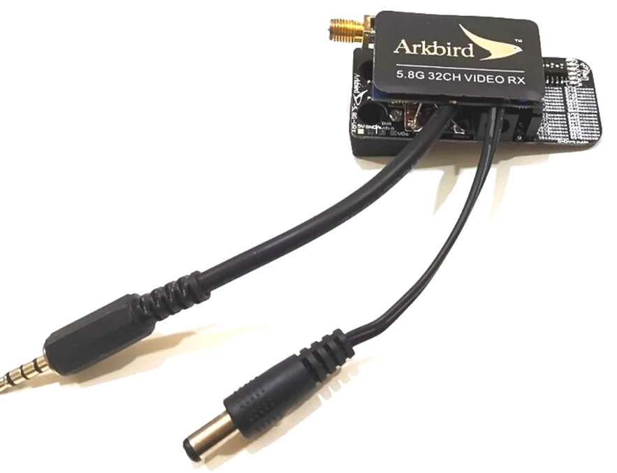 Digital to analog Power Module Receiver SKYZONE such as Furious/Realacc, Goggles/Fatshark