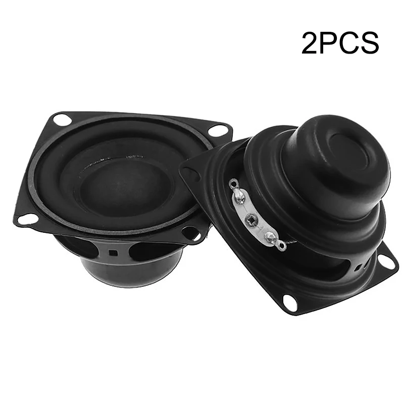 2Pcs 2 Inch Portable Full Range Speaker For 53MM 4 Ohm 10W Loudspeaker DIY Bluetooth Speaker Home Amplifiers