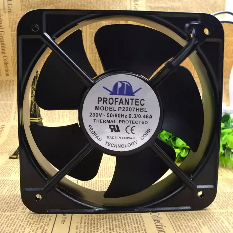 

PROFANTEC P2207HBL AC220V 20060 20CM 0.3A fan