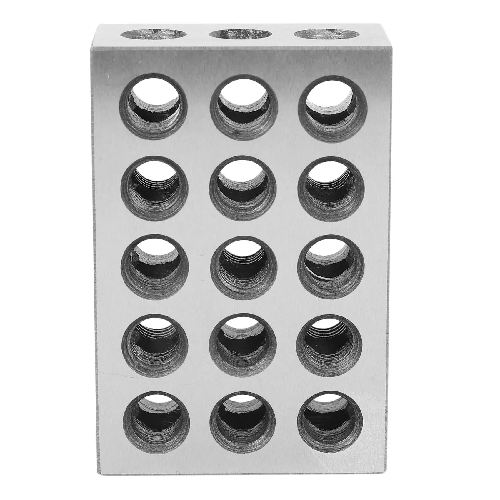

Y51A-4Pcs 25X50x75mm Hardened Steel Blocks 23 Holes Parallel Clamping Block Lathe Tools Precision 0.005Mm For Machine Tool