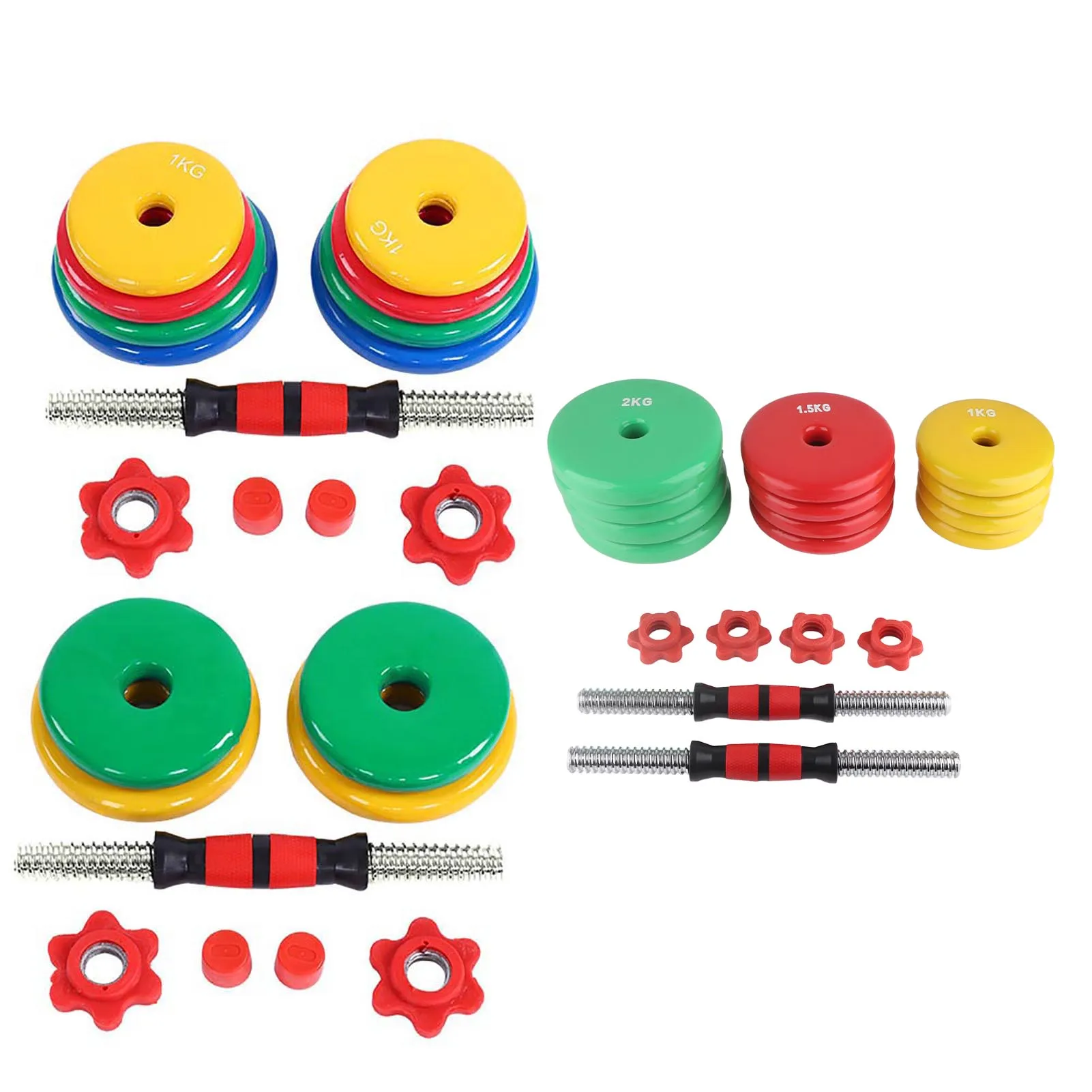 

Colorful Dumbbell Colorful Removable Non Slip Grip Fitness Gym Home Weight Lifting Hand Dumbbell Hand Dumbbell Fitness Dumbbell