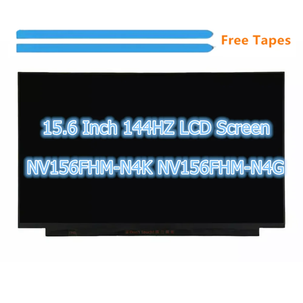 

New 15.6" FHD 144Hz Display NV156FHM-N4G/N4K LM156LF2F01/02/03 40Pins Non-Touch Replacement LCD Screen