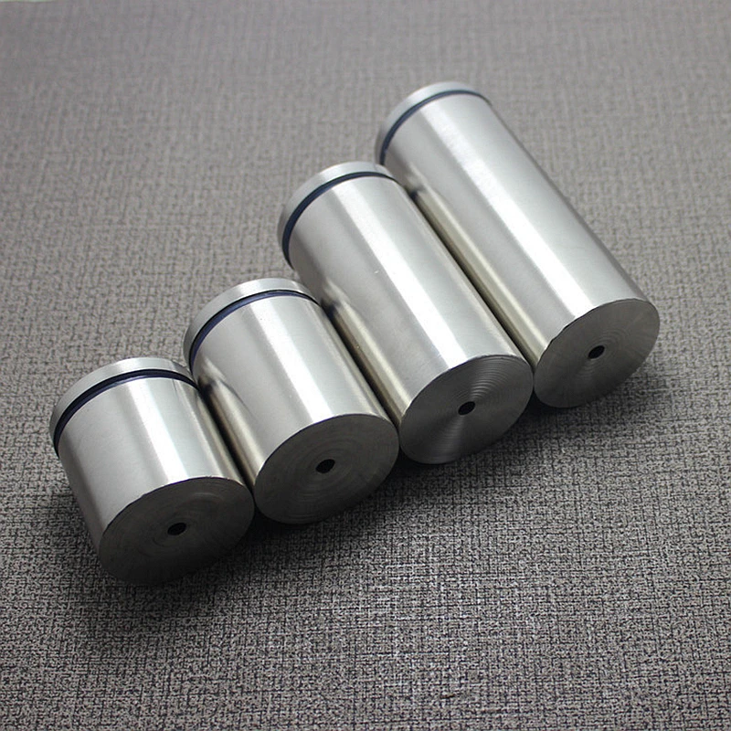 

50/40/30PCS Glass Fasteners 12/16/19mm Stainless Steel Acrylic Advertisement Standoffs Pin Nails Billboard Fixing Screws Hardwar