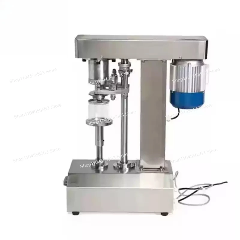 Tabletop Semi-Automatic Beer and Bottle Packaging Machine for Tin/Aluminum Can Sealing Can Seaming Machine