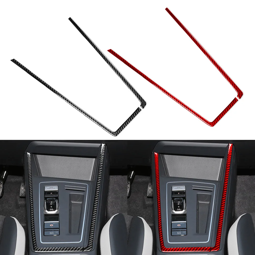 Car Gear Shift Side Frame Decoration Trim Interior Accessories For VW Golf 8 MK8 2021 2022 2023 LHD Only