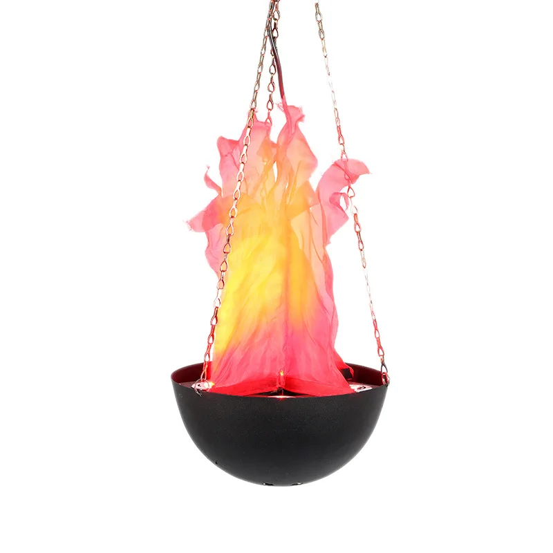 

Christmas decoration hanging chandelier multi-size diameter simulation electronic semi-circular brazier light
