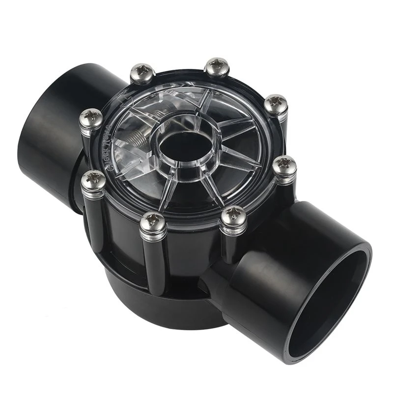 A89E-263042 Check Valve For Pool Pumps CPVC One-Way Valve For Pool Pumps 2 Port Straight