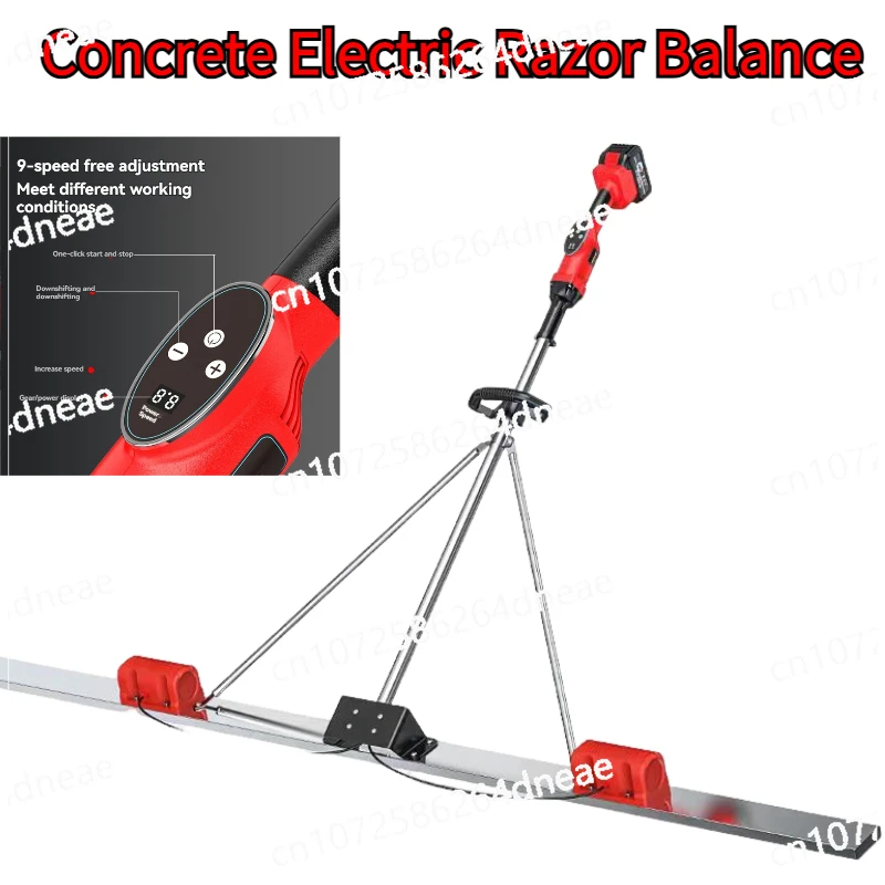 

Electric Scraper Widening and Thickening Manual Ground Leveler 21V 60W Electric Concrete Polisher level Floor Vibration Ruler