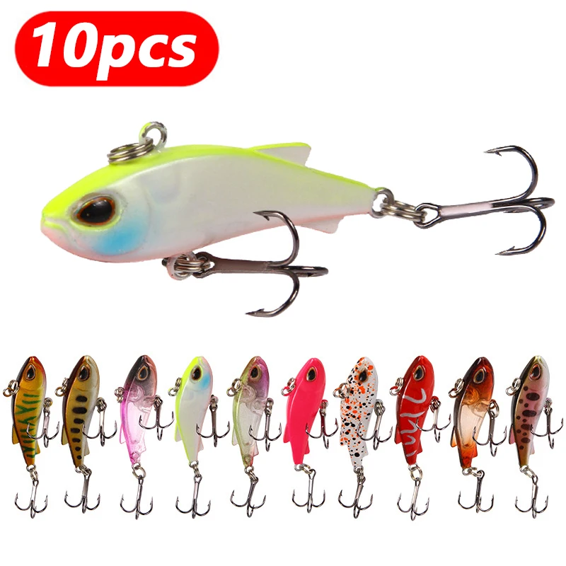 10 Stücke Mini Sinking Minnow Angelköder Jerkbaits Peche Künstliche Köder Wobbler Köder für Forelle Bass Karpfenangeln