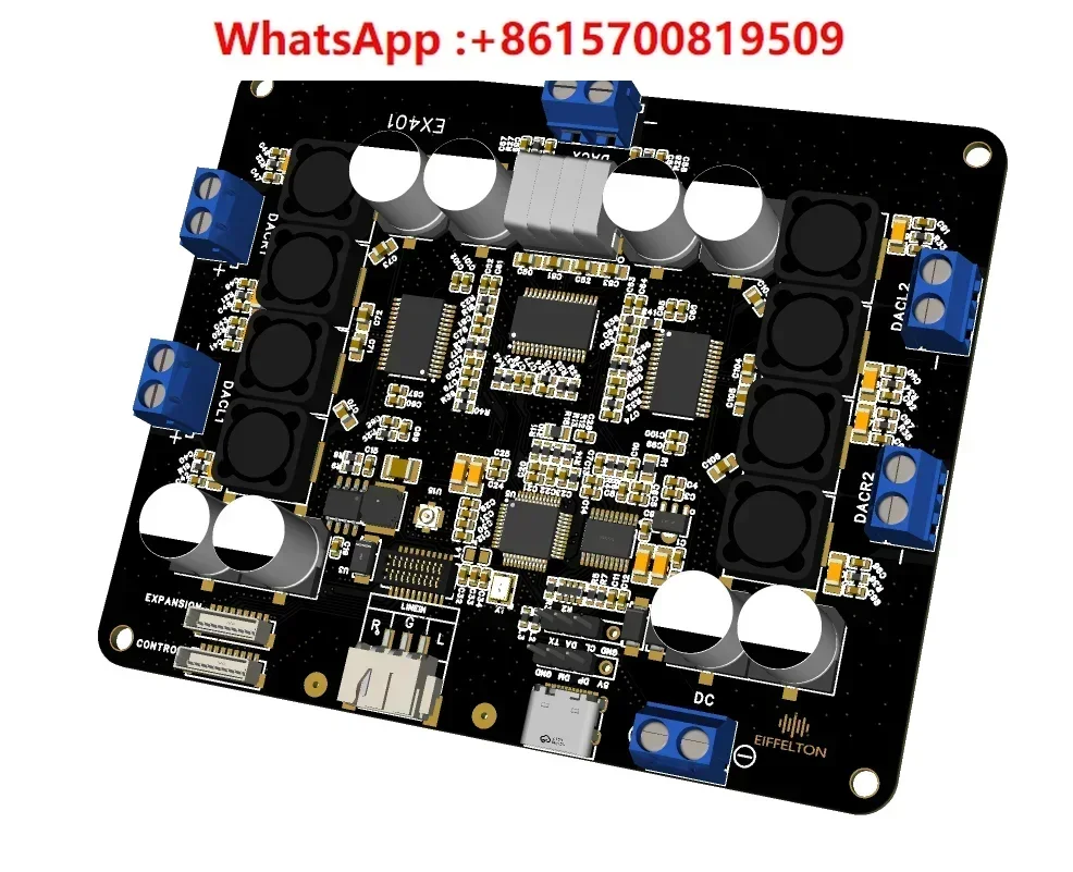

TPA3116 4,1DSP Плата усилителя Bluetooth 50 Вт * 4 + 100 Вт QCC5125 Тюнинг LDAC
