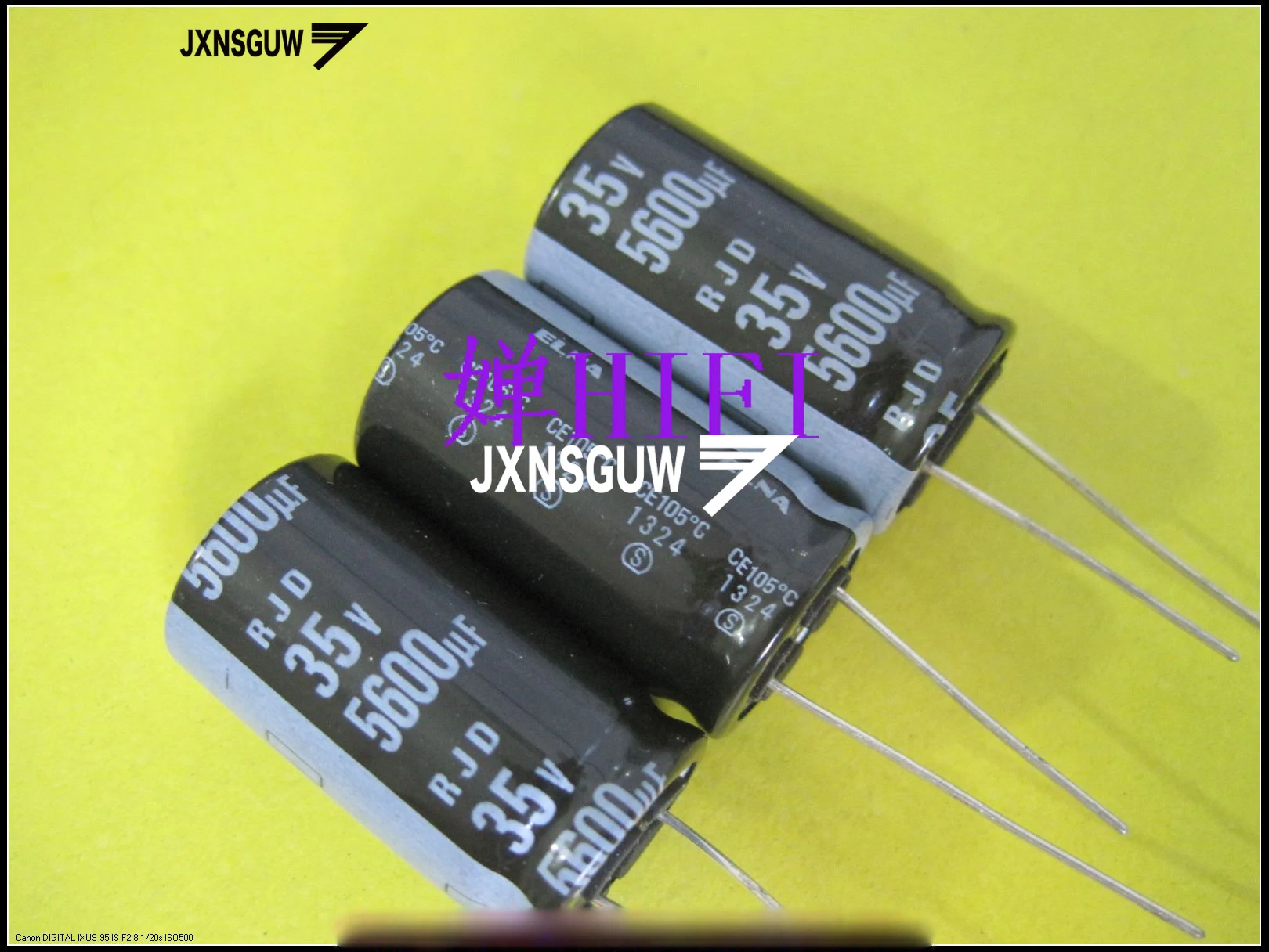 

10PCS ELNA RJD 35V5600UF 18X31MM Brown Aluminum electrolytic capacitors 5600uF/35V 105 degrees 5600UF 35V