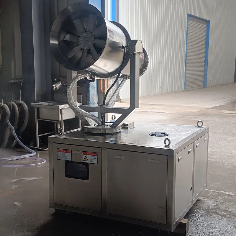 Dust Monitoring System Equipped 30m Concert and Amusement Park Cooling Fog Cannon, Providing Cooling Effect in Outdoor Events