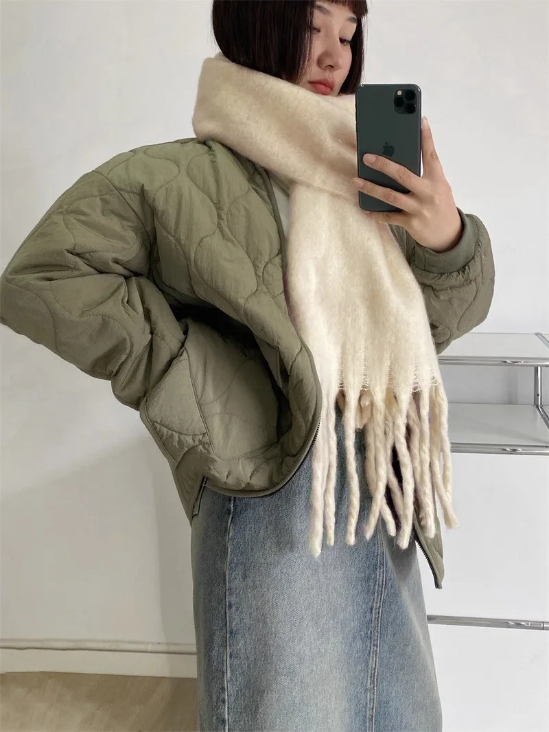 

Hugger Toque шарф череп с напуском из мохера женский зимний утолщенный теплый платок с кисточками удлиненный Echarpe Hiver Femme 2M988