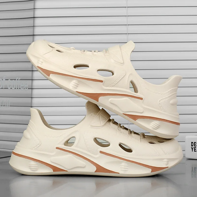 

2025 New Men's Closed - Toe Fashion Slippers Ultra Comfort & Anti-slip Perfect for Outdoor Wear, Wading & Beach Sports Sandals