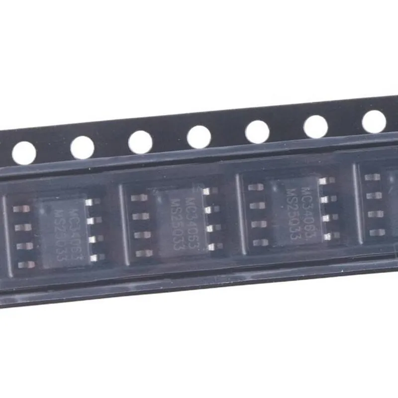 10-100pcs New Original MC34063 SOP8 34063 3-40V 1.5A Universal Buck Boost DC-DC Switching Controller