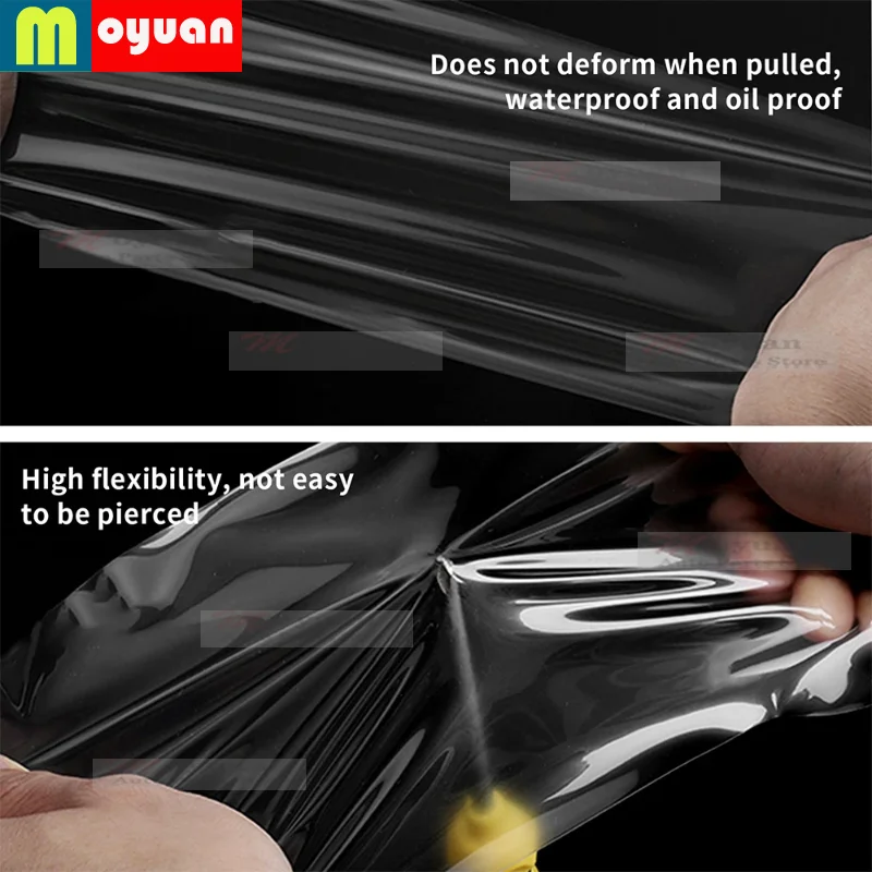 2019-2026 For Dodge RAM 1500 TRX Rebel Car Headlight Protective Car Film Headlamp Transparent Black TPU ExteriorCar Accessories view 3