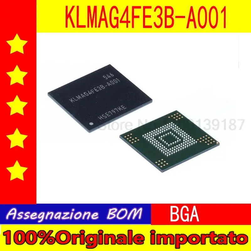    KLMAG4FE3B-A001 BGA  Memory chip    KLMAG4FE3B A001