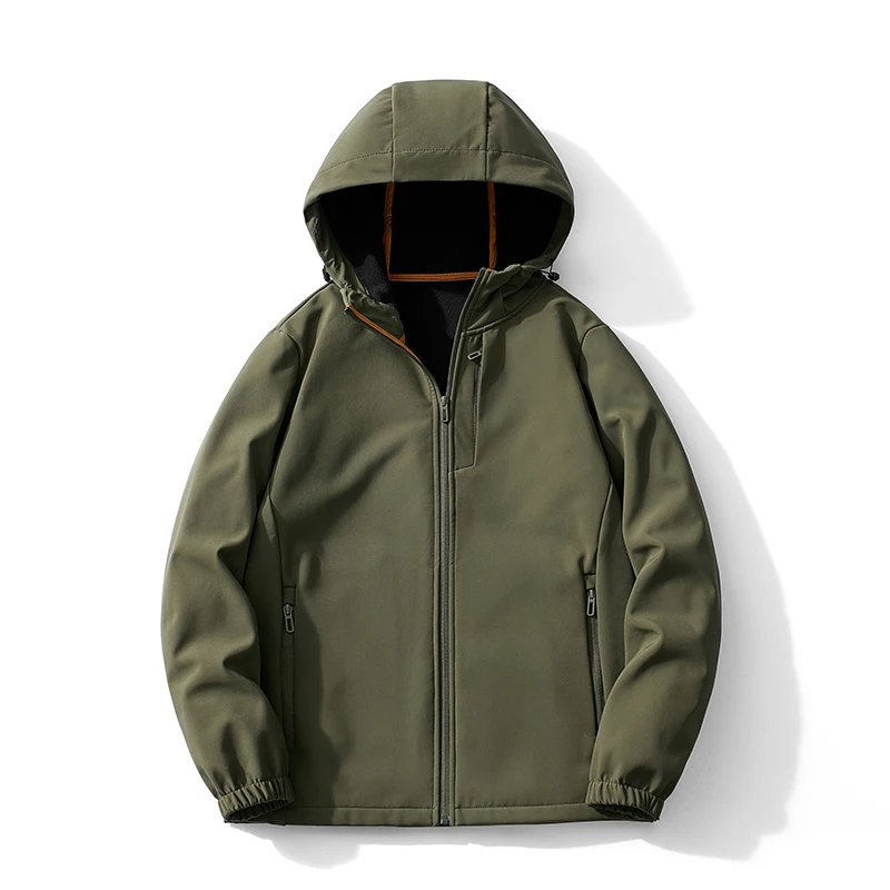 

Pop Men's Womens Spring and Autumn Outdoor Mountaineering Clothing Leisure Sports Camping Jacket Windproof Waterproof Jacket new