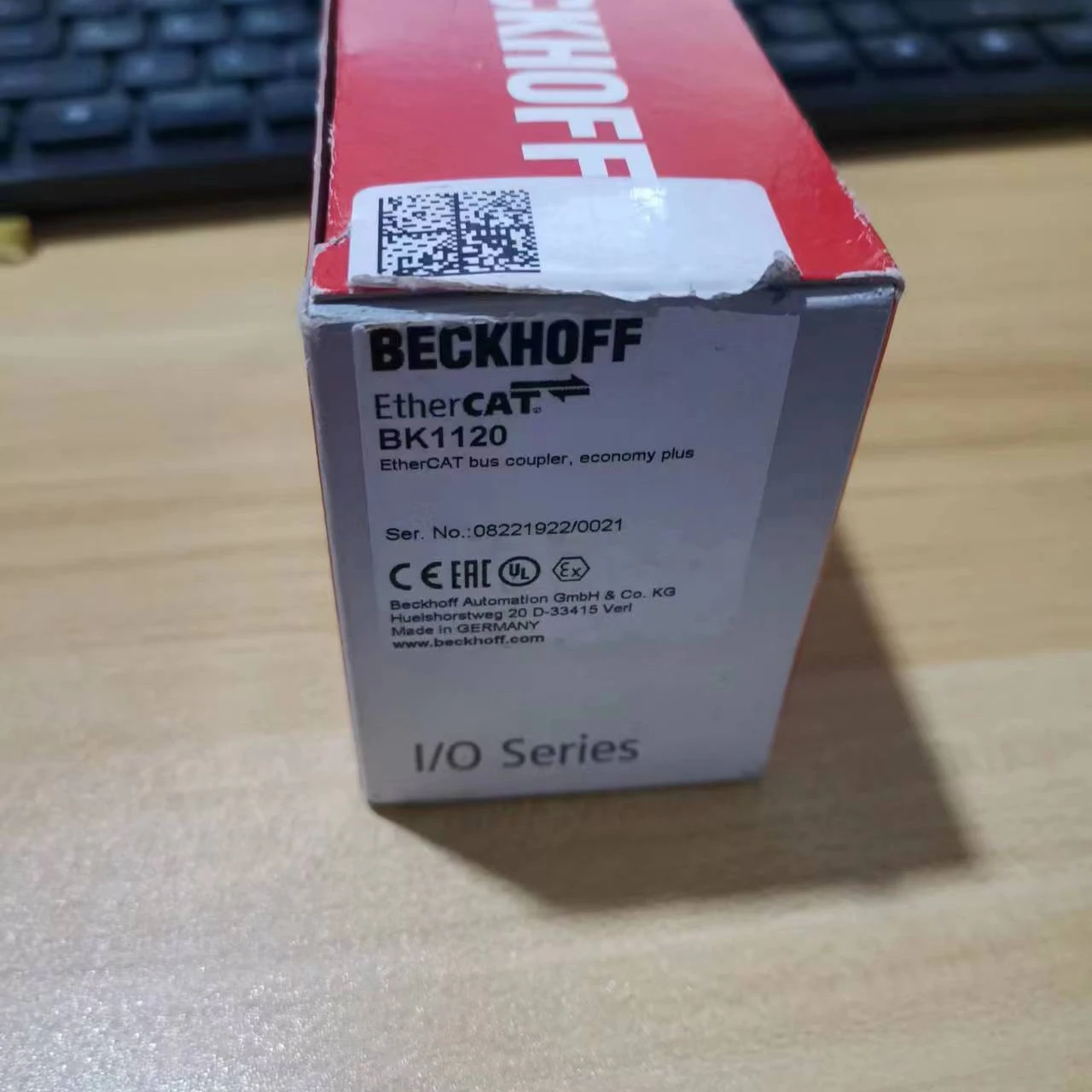 Beckhoff BK1120  EtherCAT Bus Coupler for standard Bus Terminals