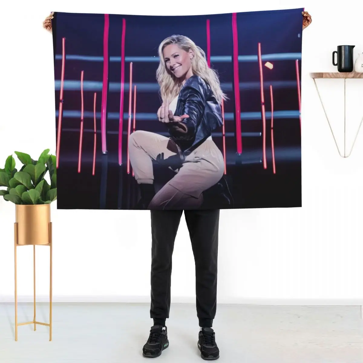 Helene Fischer Im Rausch Der Sinne Throw Blanket christmas gifts Quilt Thermals For Travel Heavy Shaggy Blankets