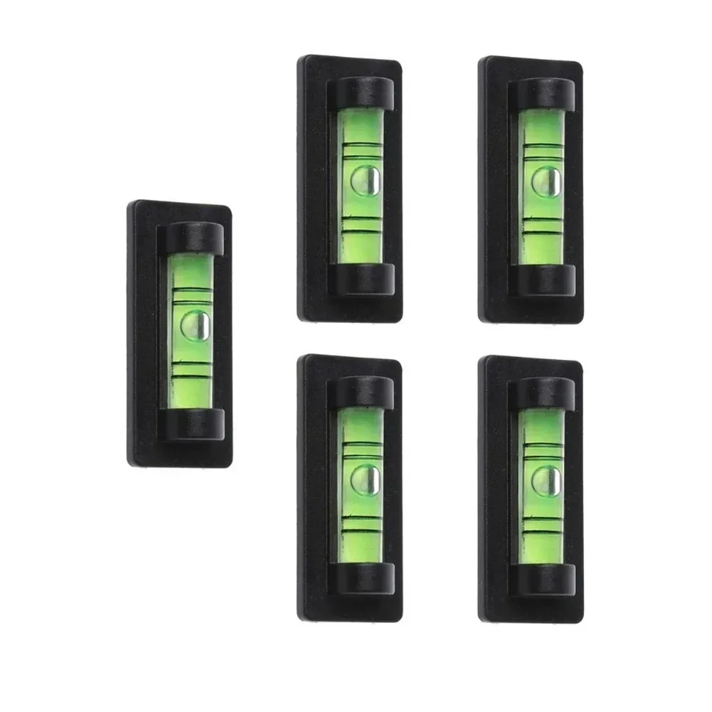 2/5PCSMiniBubbleSpiritLevelMagnetic Liquid Level Indicator For Photo Frames TV Stands Goods Shelf Daily Leveling