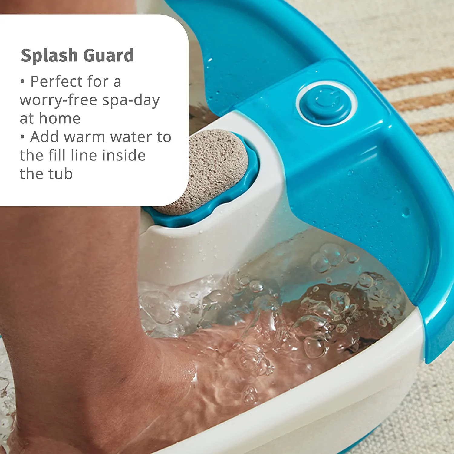 Footbath Foot Soaking Tub Heated Collapsible Pedicure Bowl Feet Foot Soaker Spa Bath Massager Spa With Heat