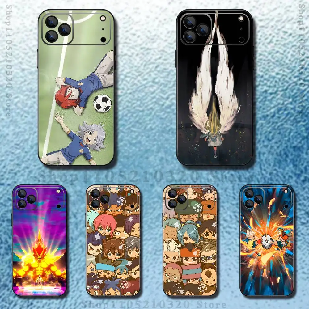 حافظة هاتف I-Inazuma E-Eleven لهاتف iPhone 17,16,15,14,13,12,11,Pro,Max,Plus,E,Air,غطاء حماية صغير من مادة TPU