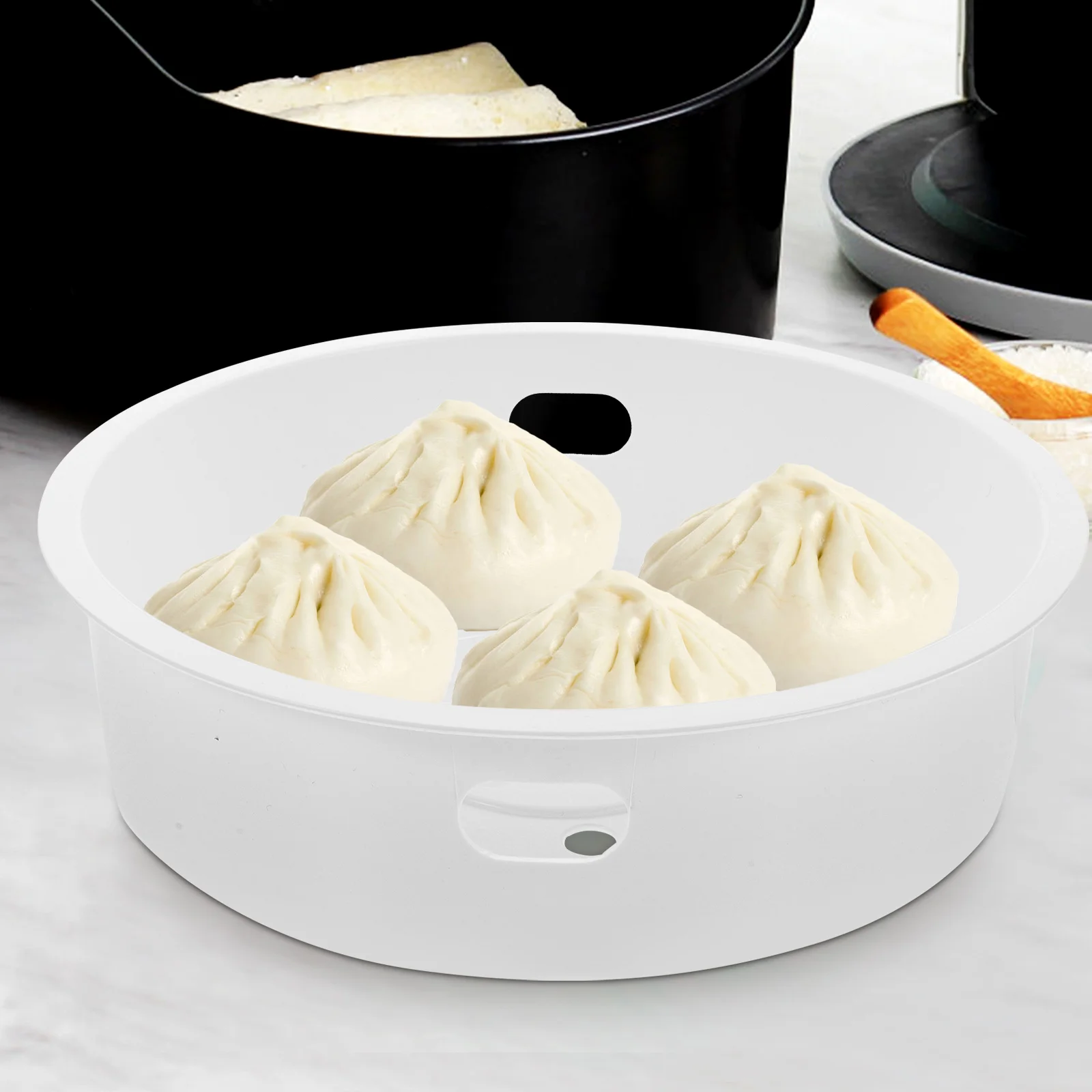 

Rice Cooker Steam Rack Stackable Steamer Insert Pans for Cooking Kitchen Accessory Dim Sum Vegetable Basket Dumplings