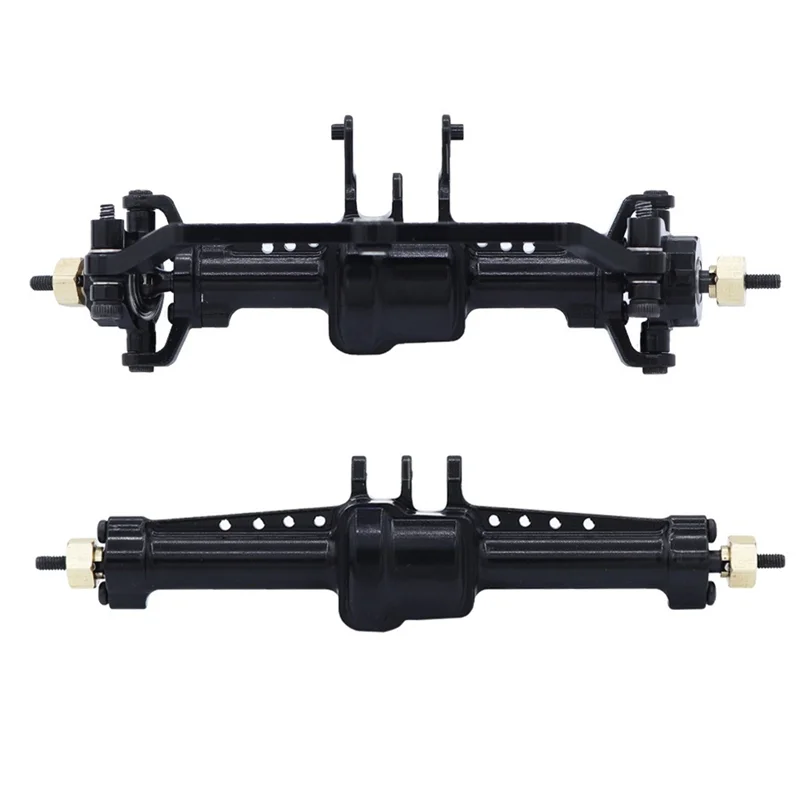 

B78B-2 шт. металлический передний и задний мост со стальной шестерней для Traxxas TRX4M Bronco Defender 1/18, детали для обновления гусеничного автомобиля с дистанционным управлением