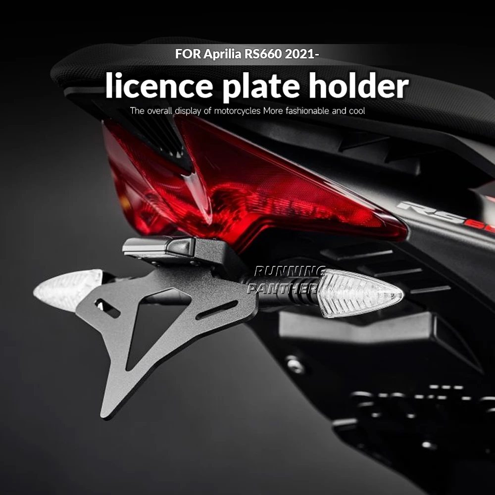 

Motorcycle Accessories License Plate Holder Fender Eliminator Registration Bracket For Aprilia RS660 rs660 Tuono660 RSV4 2021-20