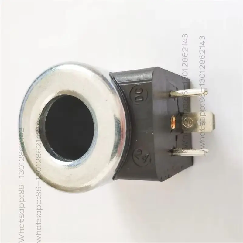 NEW   1PCS  Excavator solenoid valve coil, hydraulic pump solenoid valve coil, inner diameter 18mm high 40mm