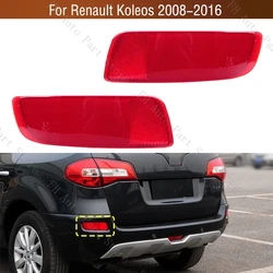26565-JY00A 26560-JY00A Rear Bumper Reflector Light Shell Tail Turn Signal Brake Lamp Cover For Renault Koleos 2008-2016