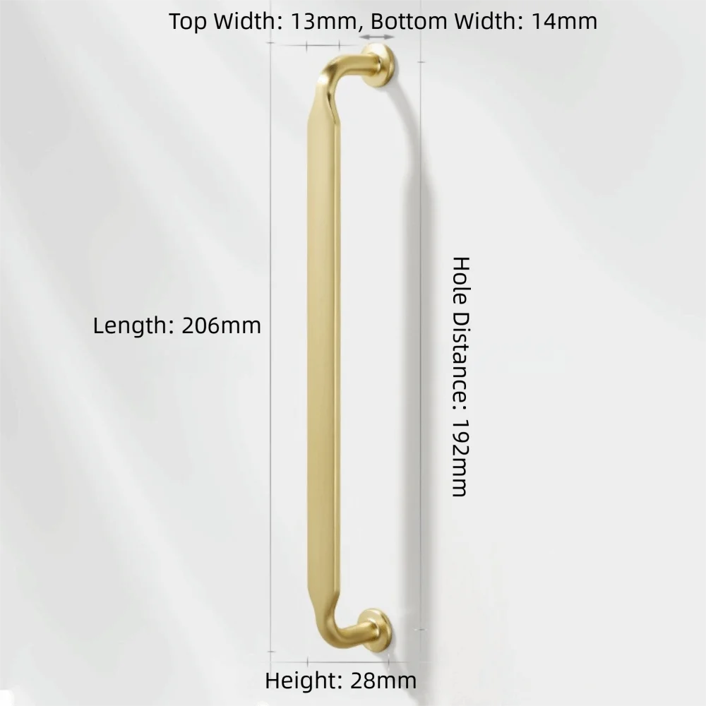 Zinc Alloy Cabinet Handles European Style High-end Furniture Handles Hardware Storage Handles Wardrobe Handles TV Bench