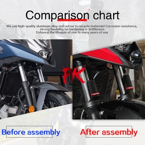 Motorrad -Stoßdämpfung Schutzabdeckung, Fork -Frontschutz, Honda NC750, NC750S, NC750X, NC700 S, X, NC700S, NC700X 11 Hauptverkäufe Careage NC750X - №8