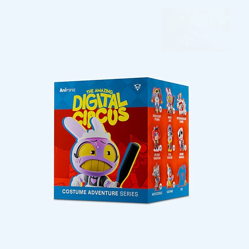 Genuine GLITCH The Amazing Digital Animiniz Series Collection Blind Box Pomni Jax Ragatha Gangle Doll Toy Girl's Birthday Gift image 3